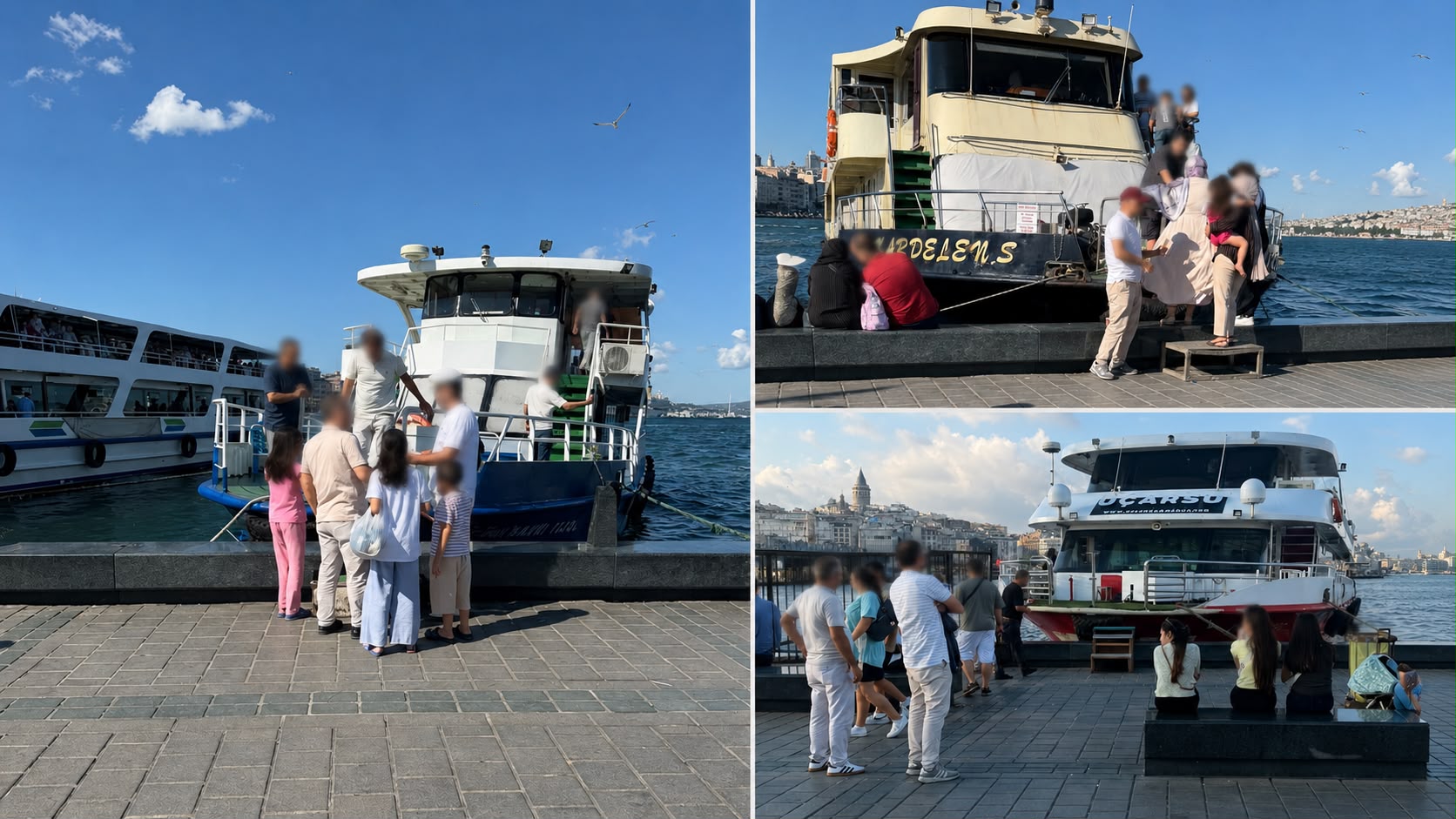 Eminönü'nde kaçak yolcu alımı can güvenliği riski büyüyor
